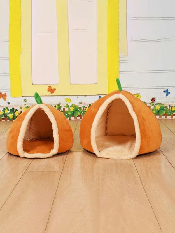 เตียง สำหรับสัตว์ 1 ชิ้น ลายฟักทอง  ม-27