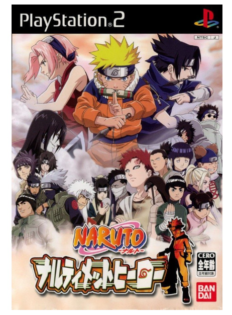 TM74-Naruto: Narutimate Hero (Japan) PS2 แผ่นเกมส์ps2 แผ่นเกมเพล2 เกมps2 เกมนารูโตะ narutops2