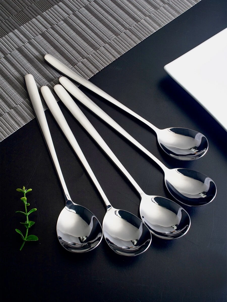 ช้อนสแตนเลส 5 ชิ้น  hh-67