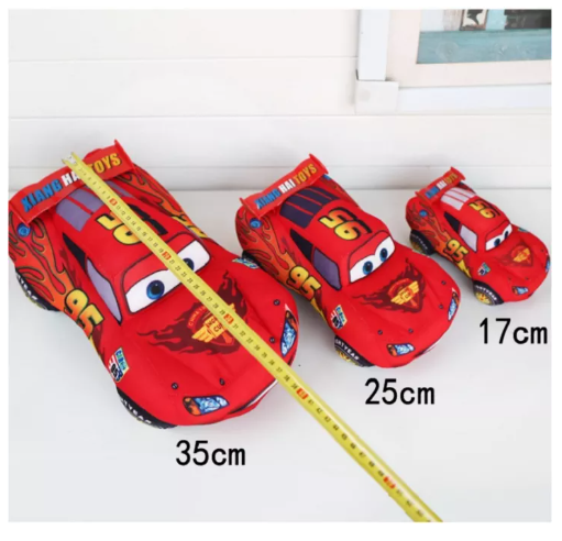 N38-1ชิ้น25-35เซนติเมตรพิกซาร์รถยนต์3ของเล่นLightning McQueenตุ๊กตาหนานุ่มRed McQueenหมอนเบาะนุ่มยัดไส้ตุ๊กตาสำหรับเด็ก