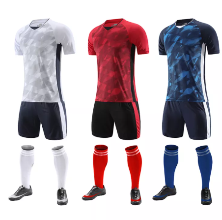 BIG83-ชุดกีฬา สูทสองชิ้น ชุดบอล ชุดซ้อม ชุดทีม เสื้อผ้าแข่งขัน เสื้อผ้ากีฬา / ฟุตบอล / ฟิตเนส / วิ่งที่แห้งเร็ว [เตรียมจัดส่ง]