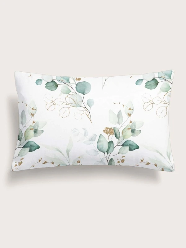 หมอนเอว ไม่มีฟิลเลอร์ พิมพ์ พืช a-68