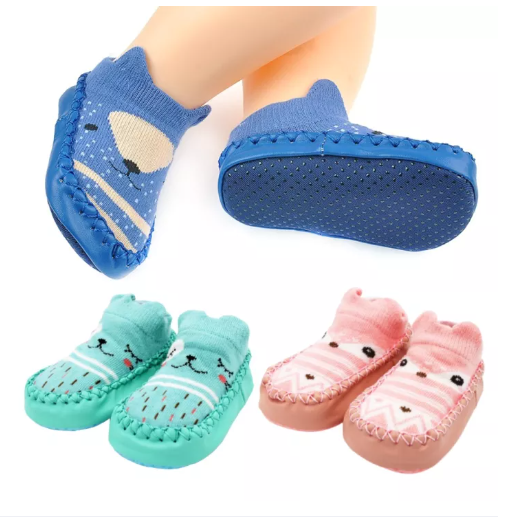 GO10-รองเท้าเด็กวัยหัดเดินพิมพ์ลายน่ารักเดิน รองเท้าหัดเดินลายน่ารัก รองเท้าเด็กกันลื่น