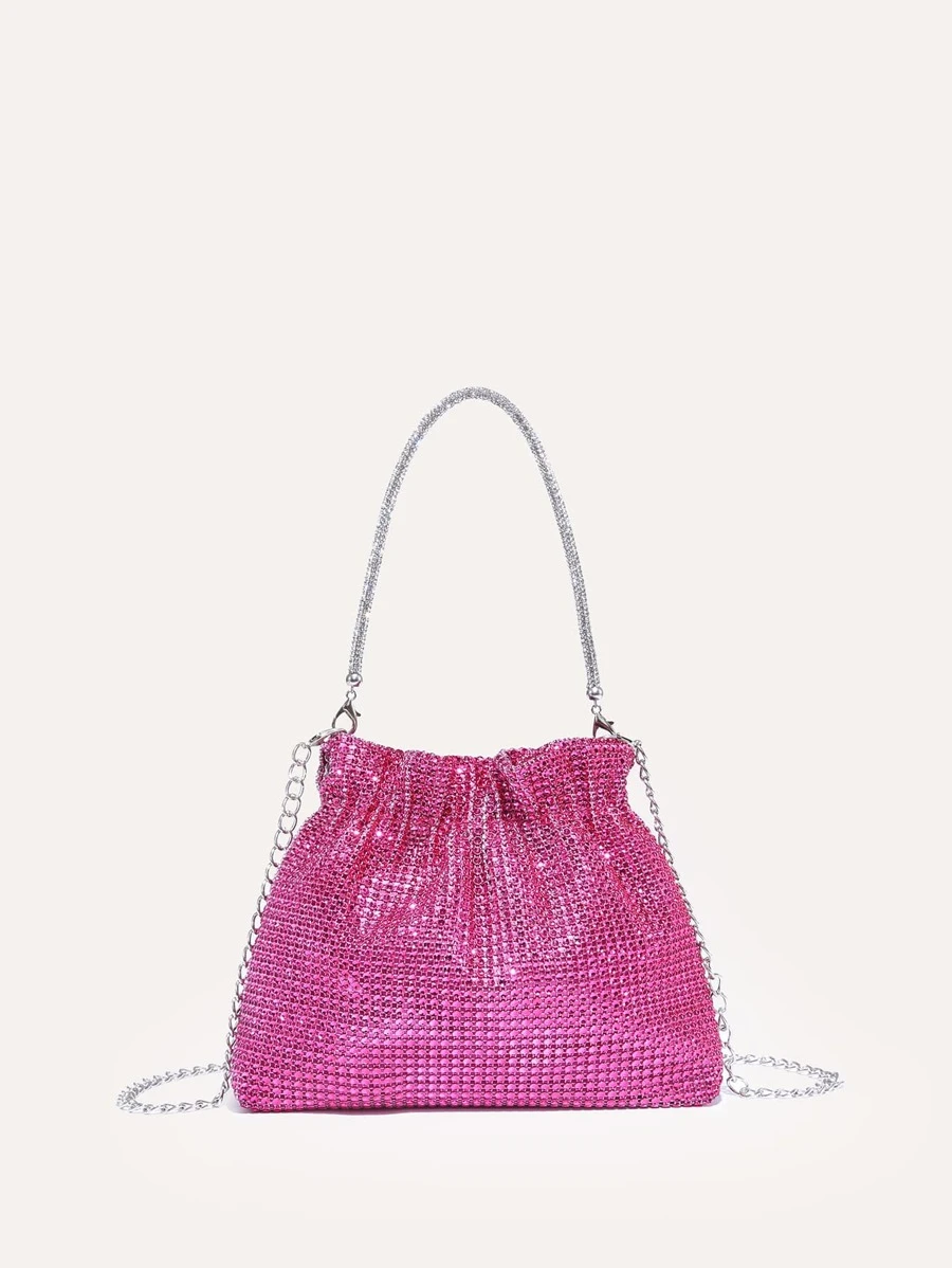 กระเป๋าบักเก็ต มินิ โซ่เพชรv-53