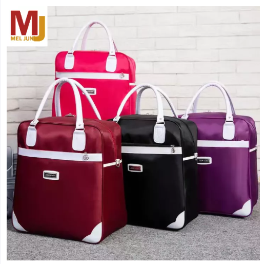 BAG51-MELJUN กระเป๋าเดินทาง, กระเป๋าเสริม, พับเก็บได้, กระเป๋าเดินทางความจุขนาดใหญ่, กระเป๋าเดินทางกันน้ำ