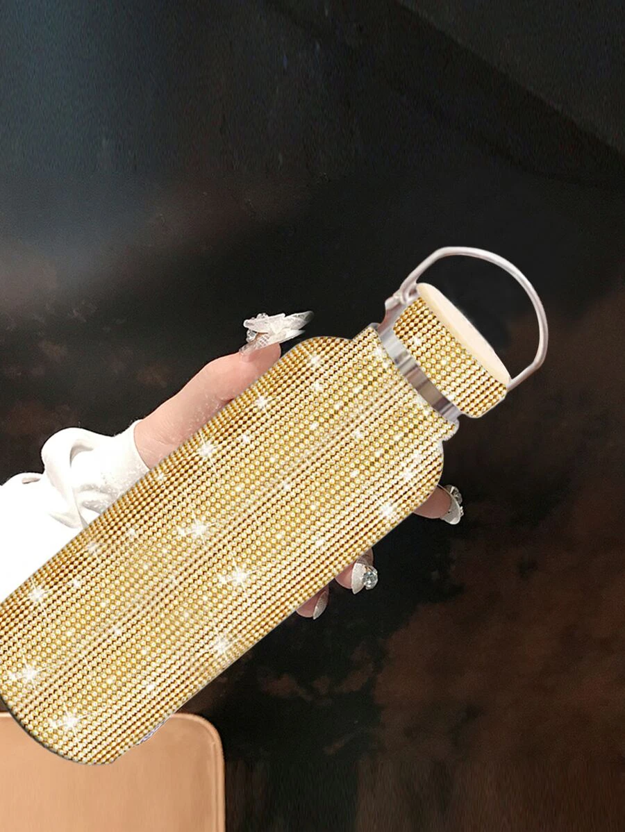 ขวดเก็บความเย็น 1 ชิ้น กลิตเตอร์ ติดเพชร pp-6