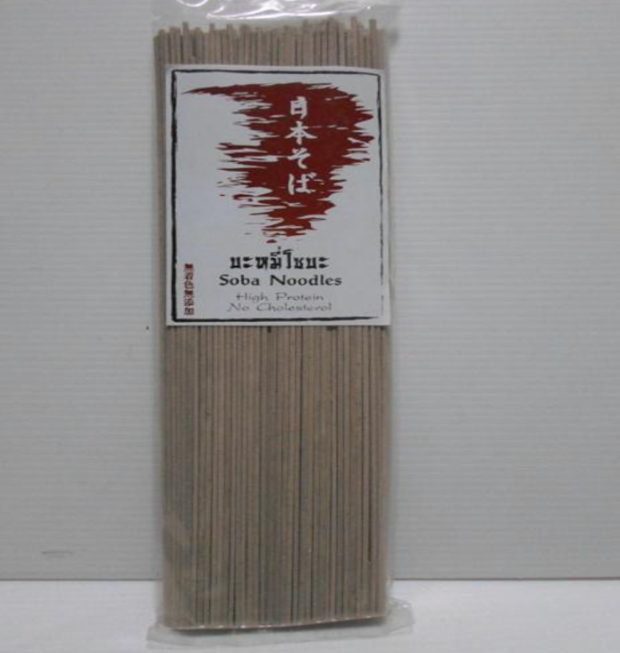FF02-บะหมี่โซบะเจ Soba Noodles(เชียงใหม่การ์เด้นท์) 180 g