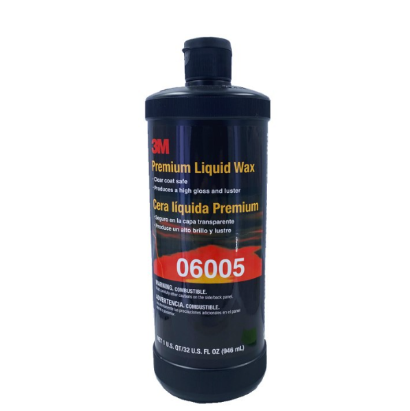 GX245-3M 06005 น้ำยาเคลือบรถ พรีเมี่ยม แวกซ์ PREMIUM LIQUID WAX ขนาด 946 มล.