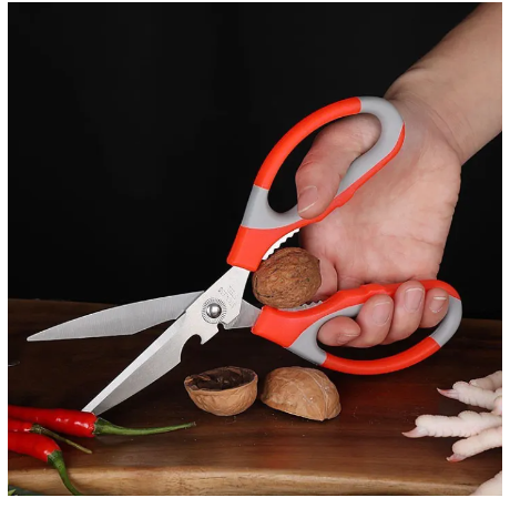 RC69-กรรไกรทำอาหาร กรรไกรทำครัว กรรไกรสแตนเลส กรรไกรคม กรรไกร พร้อมส่งสินค้าแบบคละสี