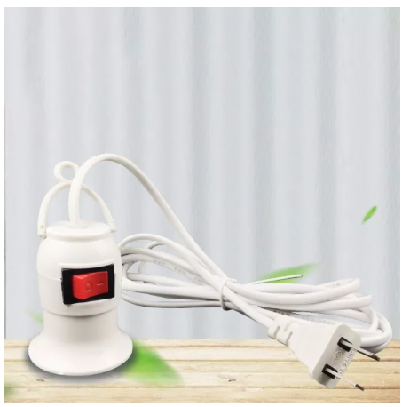 ROB38-สายขั้วไฟ E27 ขนาด 5 เมตร ราคาถูก คุณภาพดี ขั้วไฟ ขั้วไฟE27