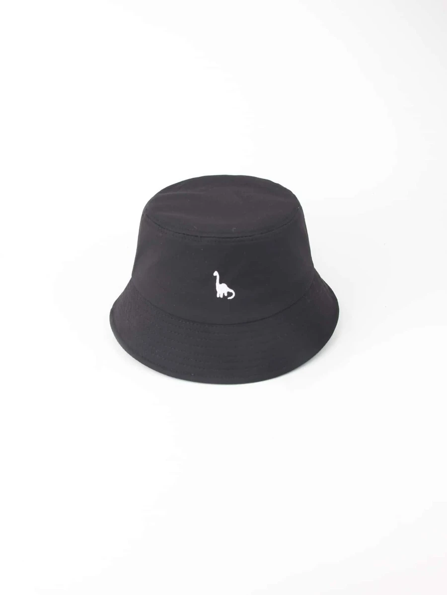 หมวกบักเก็ต เย็บปักถักร้อย ไดโนเสาร์ i-64