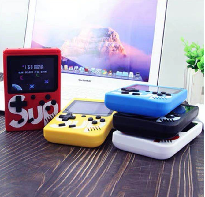 ROM46-เครื่องเล่นเกมพกพา มีเกมในเครือง 400 เกม AV Out PK PS4 Retro FC Game Player XXT-01