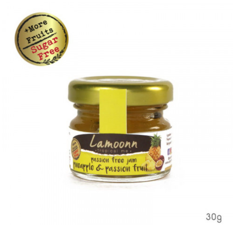 WA35-Passion Free Jam - แยมสับปะรด+เสาวรส (30g) **Sugar Free**