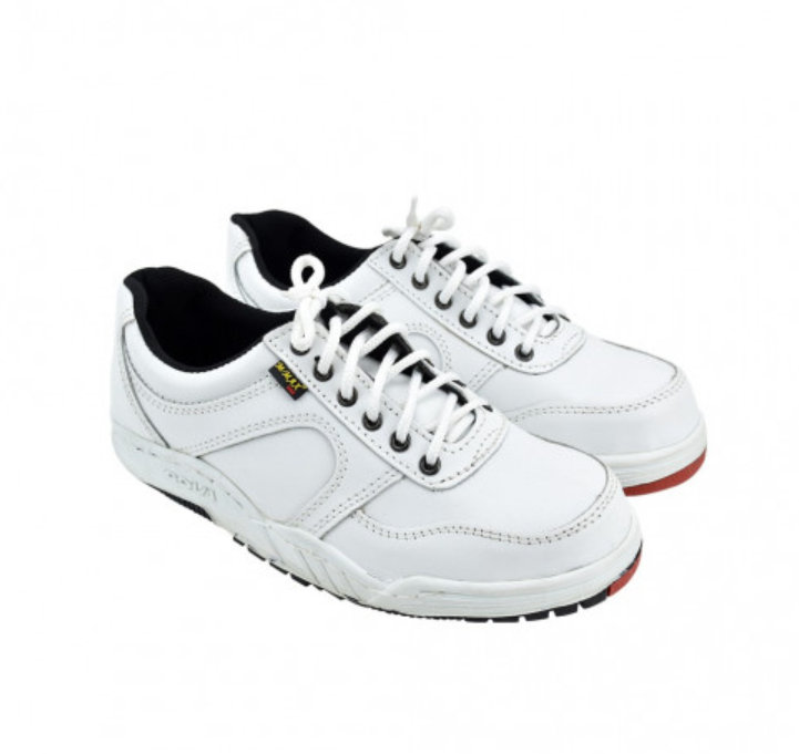 MAN12-รองเท้านิรภัย M-MAX รุ่น777 สีขาว