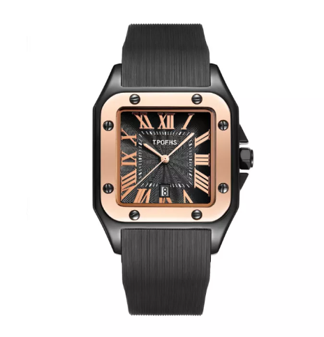 EW32-สายนาฬิกาซิลิโคนทุกวันกันน้ำโรมันนาฬิกาข้อมือสแตนเลสแบบมีปฏิทินแฟชั่นผู้หญิงนาฬิกาข้อมือควอตซ์นาฬิกา