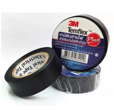 PO73-เทปพันสายไฟ 3M บาง รุ่นTemflex