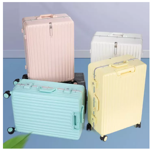 BAG19-NJCAR LZD MALL WL กระเป๋าเดินทาง 20/24นิ้ว กระเป๋าล้อลาก สีสันสดใส ล้อหมุนได้ 360องศา