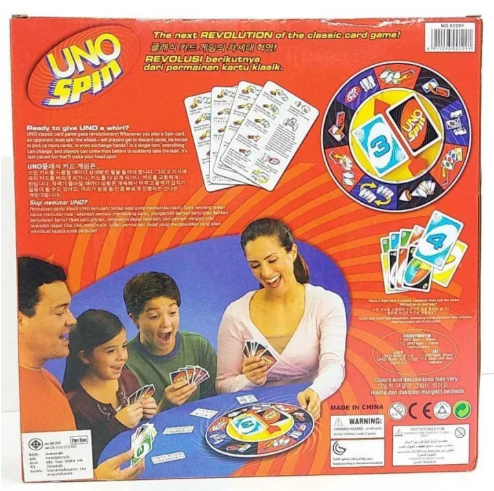 ONE91-เกมอูโน่สปิน UNO SPIN เกมครอบครัว และปาร์ตี้สุดฮิตที่จะทำให้คุณหัวเราะ เฮฮา สนุกได้ทุกเมื่อ โดยอูโน่สปิน