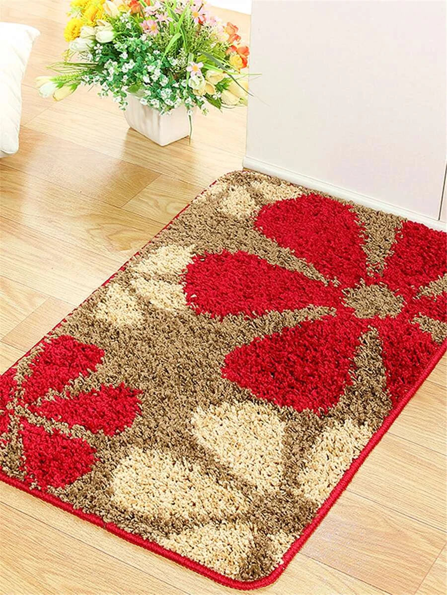 พรมหน้าประตู ลาย หัวใจ กันลื่น 1 ชิ้น jj-21