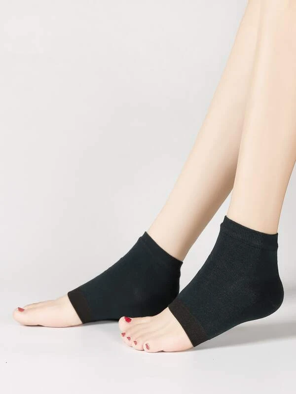 แผ่นป้องกันส้นเท้า ป้องกันการแตก 2 ชิ้น ค-35