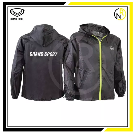 DK88-เสื้อลดน้ำหนัก GRAND SPORT เสื้อแจ๊คเกตผ้าร่ม เสื้อคลุมออกกำลังกาย เสื้อกันฝน 366061 366063