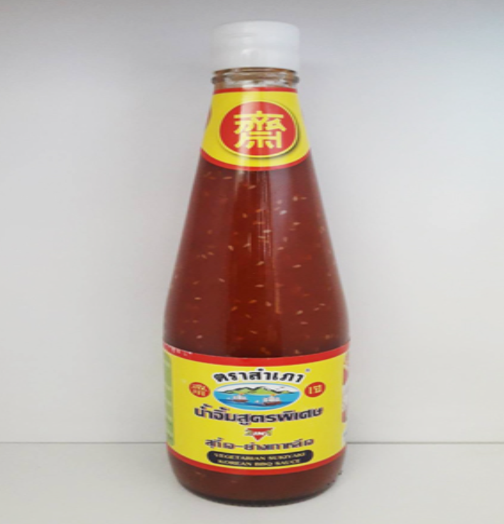 FD98-น้ำจิ้ม 2 in1เจ สูตรสุกี้-ย่างเกาหลีเจ(ทล) Vegetarian Sukiyaki Korean BBQ Sauce.