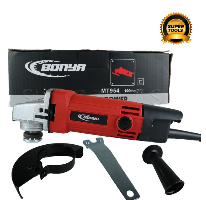 M-85 BONYA เครื่องเจียร์ เครื่องเจียร์ไฟฟ้า ลูกหมู 4 นิ้ว 900W รุ่น MT954 คอยล์ทองแดงแท้