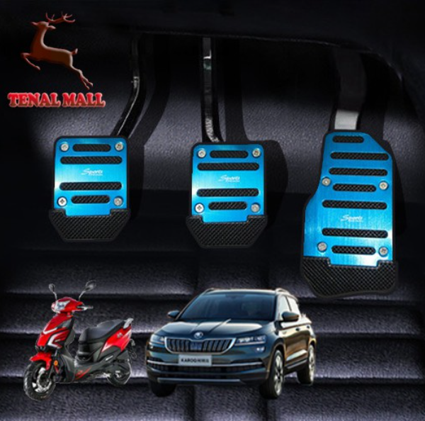 GX121-ที่ครอบคันเร่งรถยนต์ แป้นเบรค ที่ครอบคันเร่งรถยนต์ ที่ครอบคันเร่งรถ แป้นเหยียบกันลื่น แป้นเหยียบรถยนต์ครอบเหยียบ