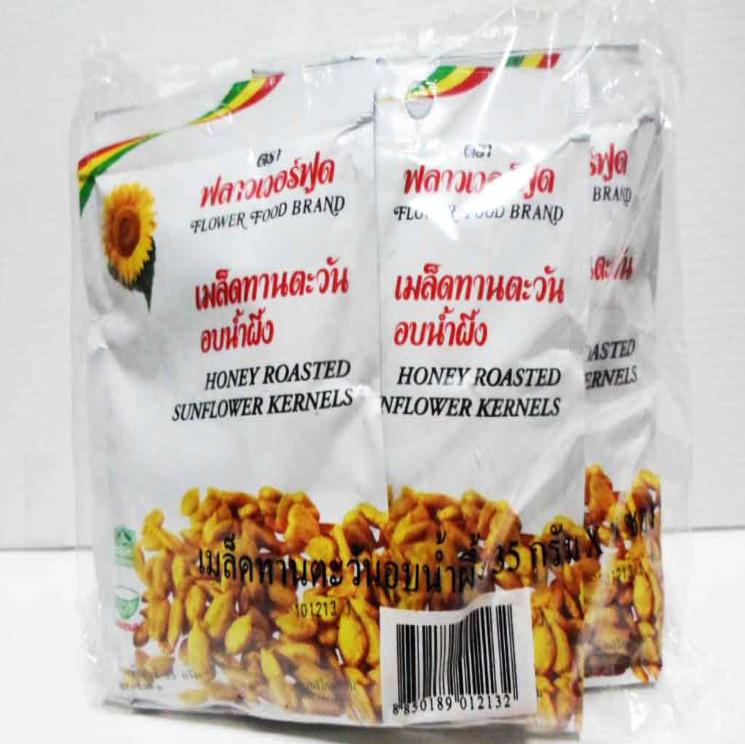 TAN32-เมล็ดทานตะวันอบน้ำผึ้ง 30g*10's (Flower Food)