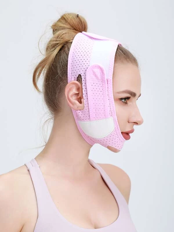 1pc แผ่นรองคางป้องกันการกรน 2 ชิ้น  d-61