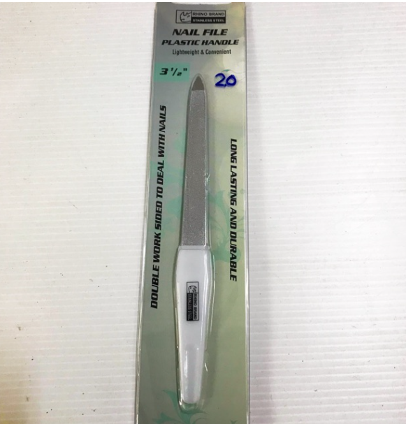 MW208-ตะไบเล็บ สแตนเลส ไรโน่ Rhino No.521