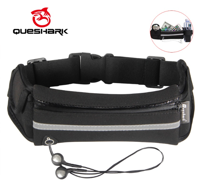 ก103#Queshark แบบกันน้ำ/ระบายอากาศได้ กระเป๋าคาดเอว