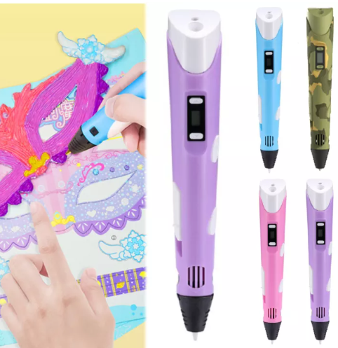 GO68-ปากกาพิมพ์ 3D PAL วัสดุสิ้นเปลืองอัจฉริยะภาพวาดสามมิติกราฟฟิตี DIY ของเล่น