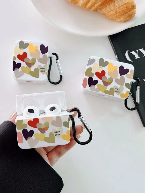 เคส เหมาะกับ Airpods ลาย หัวใจ e-50