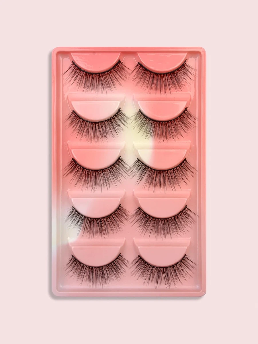 ขนตาปลอม ปริมาตร 5 คู่ h-18