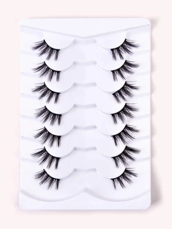 ขนตาปลอม 7 คู่ ลายตาแมว g-65