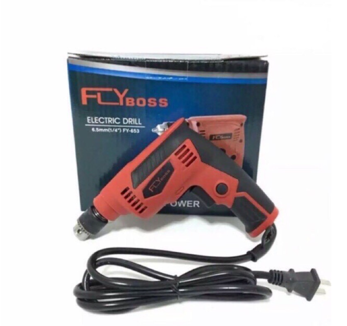 M-20 FLYBOSS สว่านไฟฟ้า รุ่น 653 6 มิล