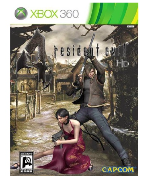 GA29-Resident Evil 4 HD xbox360 เลือกโซนPAL/NTSC-U แผ่นเกมXbox360 แผ่นไรท์สำหรับเครื่องที่แปลงแล้ว LT/RGH
