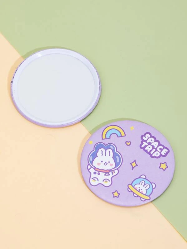 กระจกแต่งหน้า ลาย การ์ตูน กระต่าย k-6